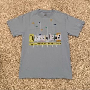 Disney Parks Disneyland The Happiest Place on Earth Light Blue T-Shirt Size S